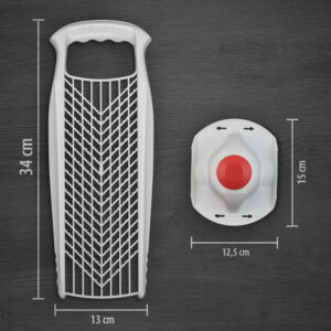 Borner Grater PowerLine - Suportul de siguranță pentru alimente este inclus. - imagine 13